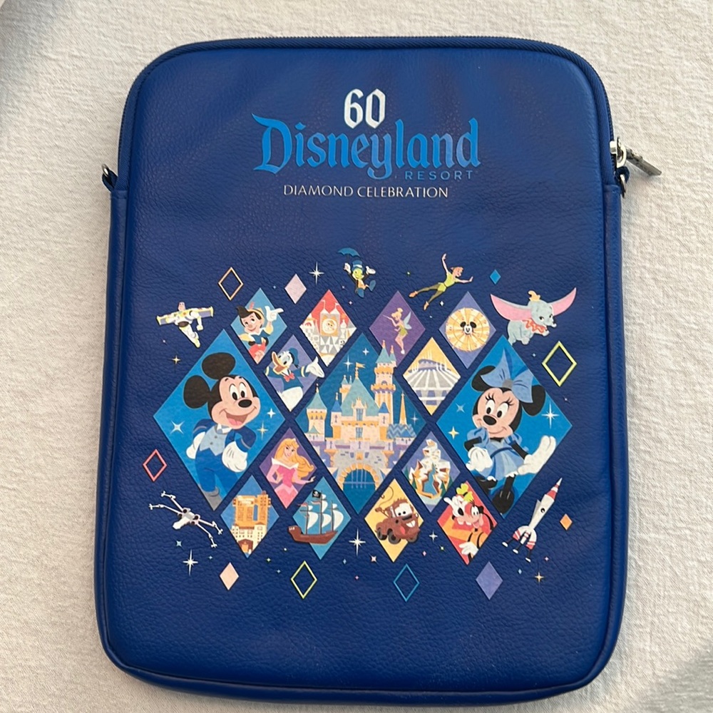 Disney 60th Diamond Celebration IPad case. Does not have strap
